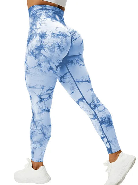 Tie Dye Push Up High Waist Legging